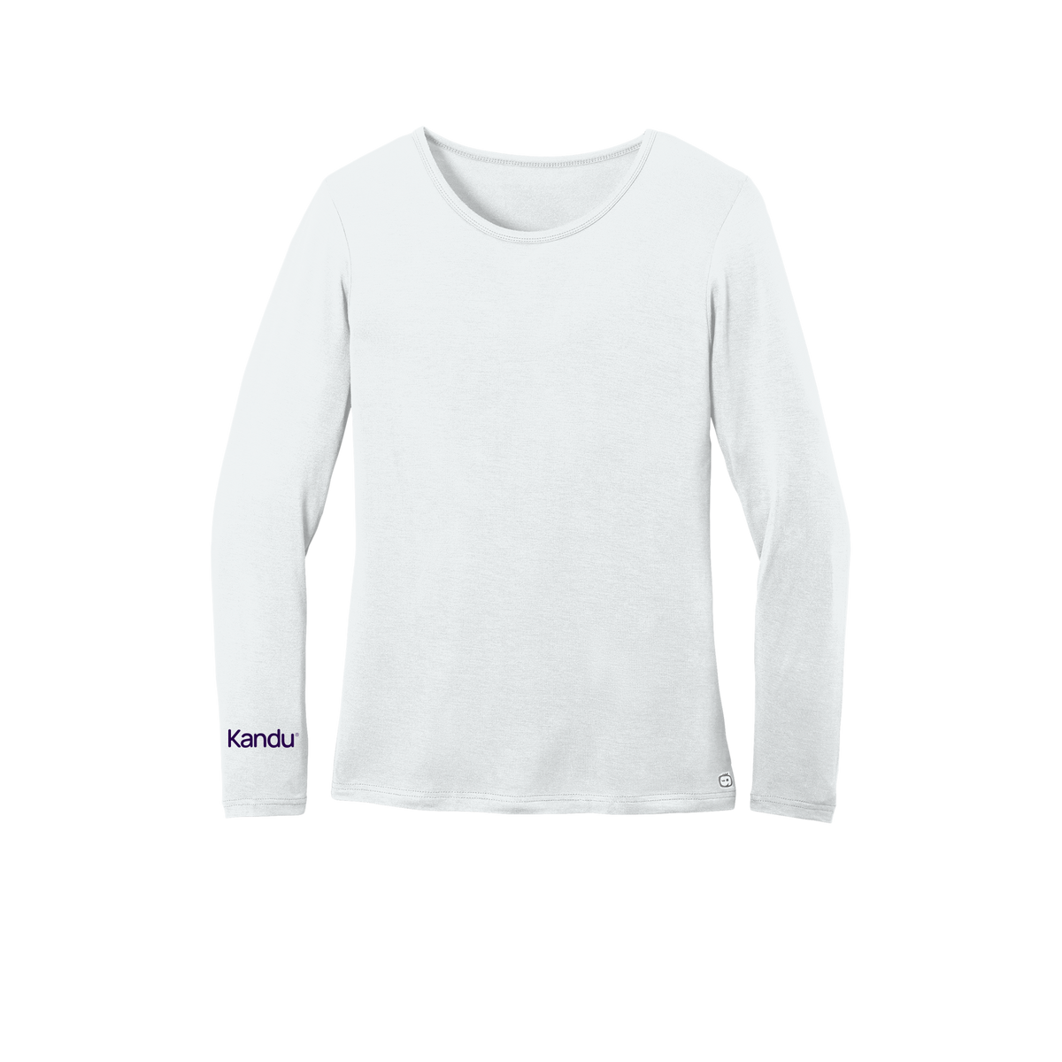kandu-wink-womens-underscrub-dtf-aboverightcuff-WW4029-white-flat-front
