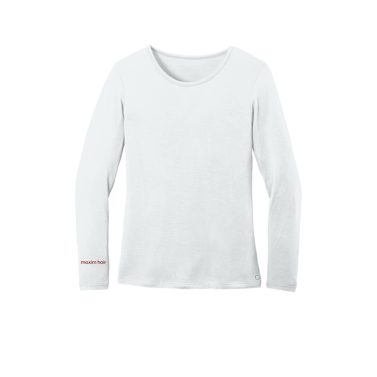 maximhairrestoration-wink-womens-underscrub-dtf-aboverightcuff-WW4029-white-flat-front