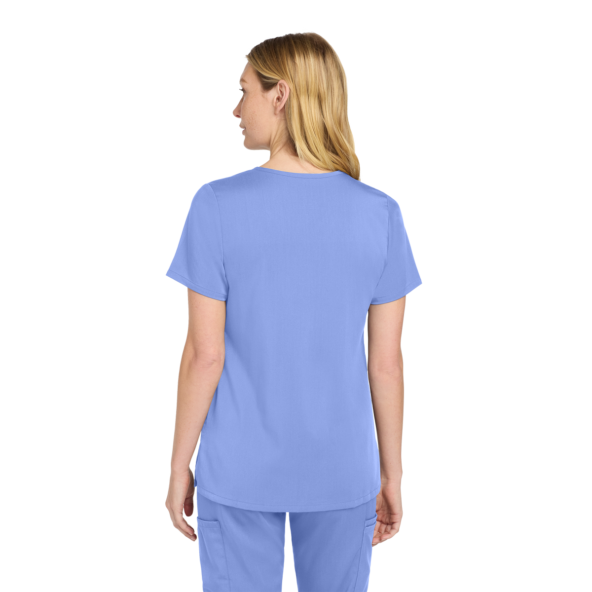 centralclinicforwomen-wink-womens-premiere-flex-v-neck-secondary-mockup