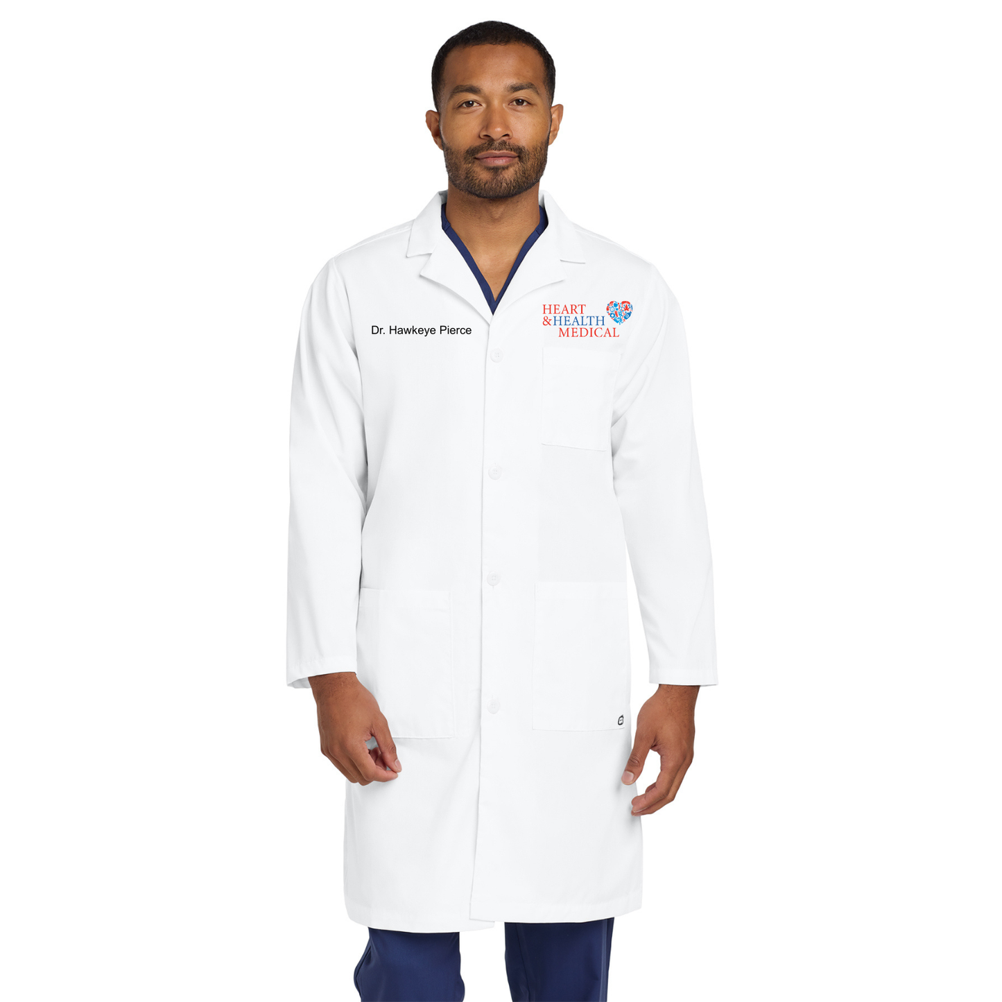 Wink® Men's Long Lab Coat