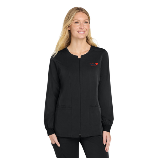 Women’s Premiere Flex™ Full-Zip Scrub Jacket