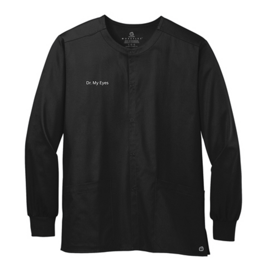 Wink Unisex WorkFlex Snap-Front Scrub Jacket