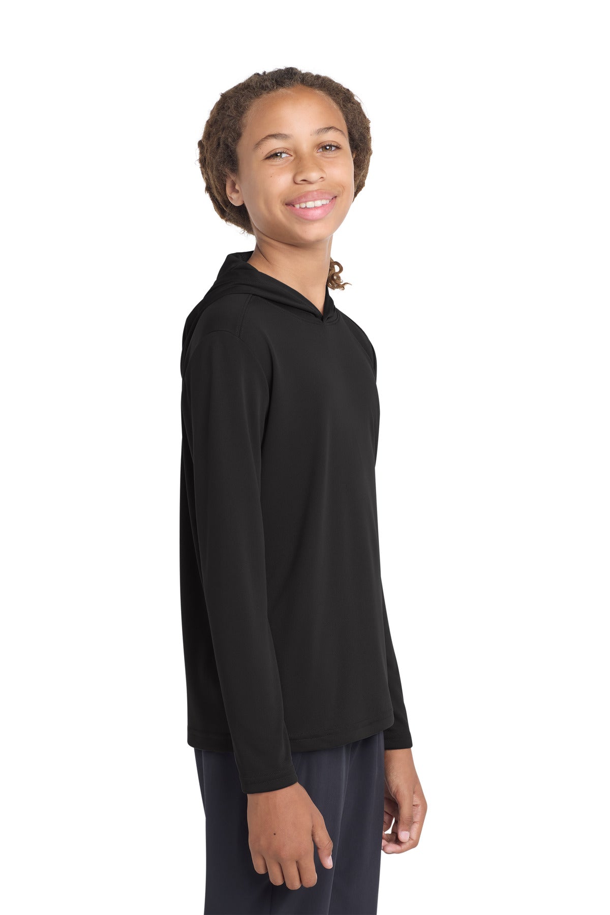 Sport-Tek ® Youth PosiCharge ® Competitor ™ Hooded Pullover. YST358