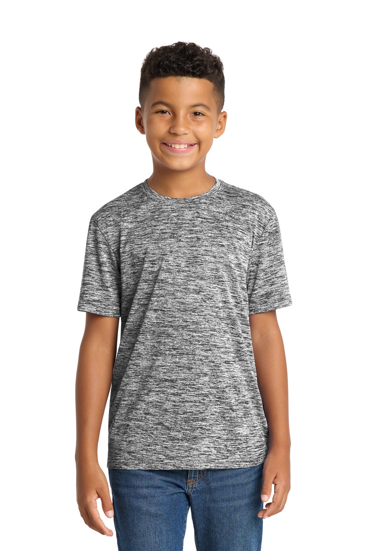 Sport-Tek® Youth PosiCharge® Electric Heather Tee. YST390