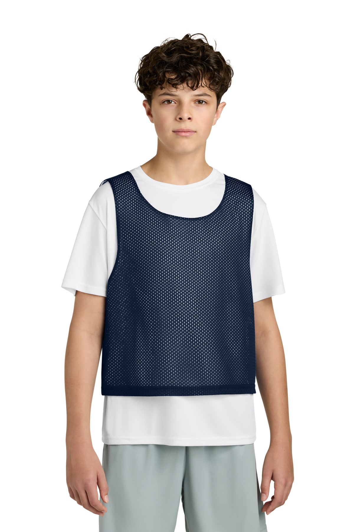 Sport-Tek® Youth Lacrosse Reversible Pinnie YST512