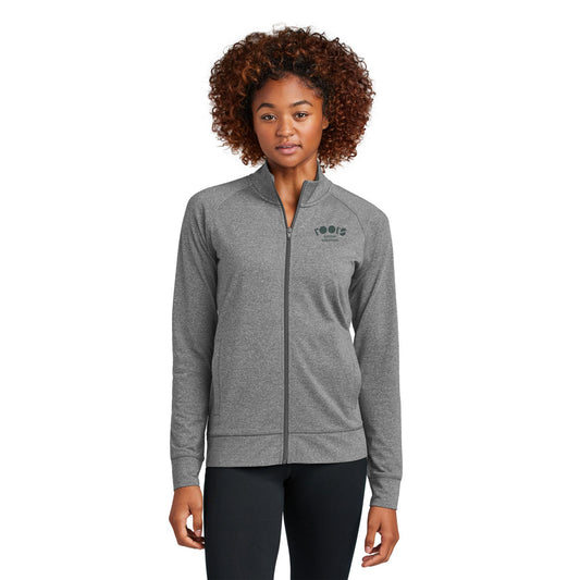 Sport-Tek® Women's Sport-Wick® Stretch Full-Zip Cadet Jacket