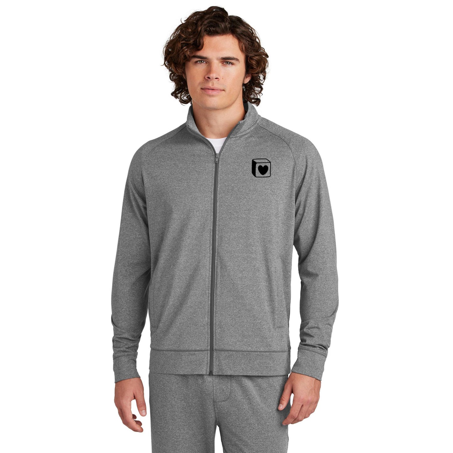 Sport-Tek® Sport-Wick® Stretch Full-Zip Cadet Jacket