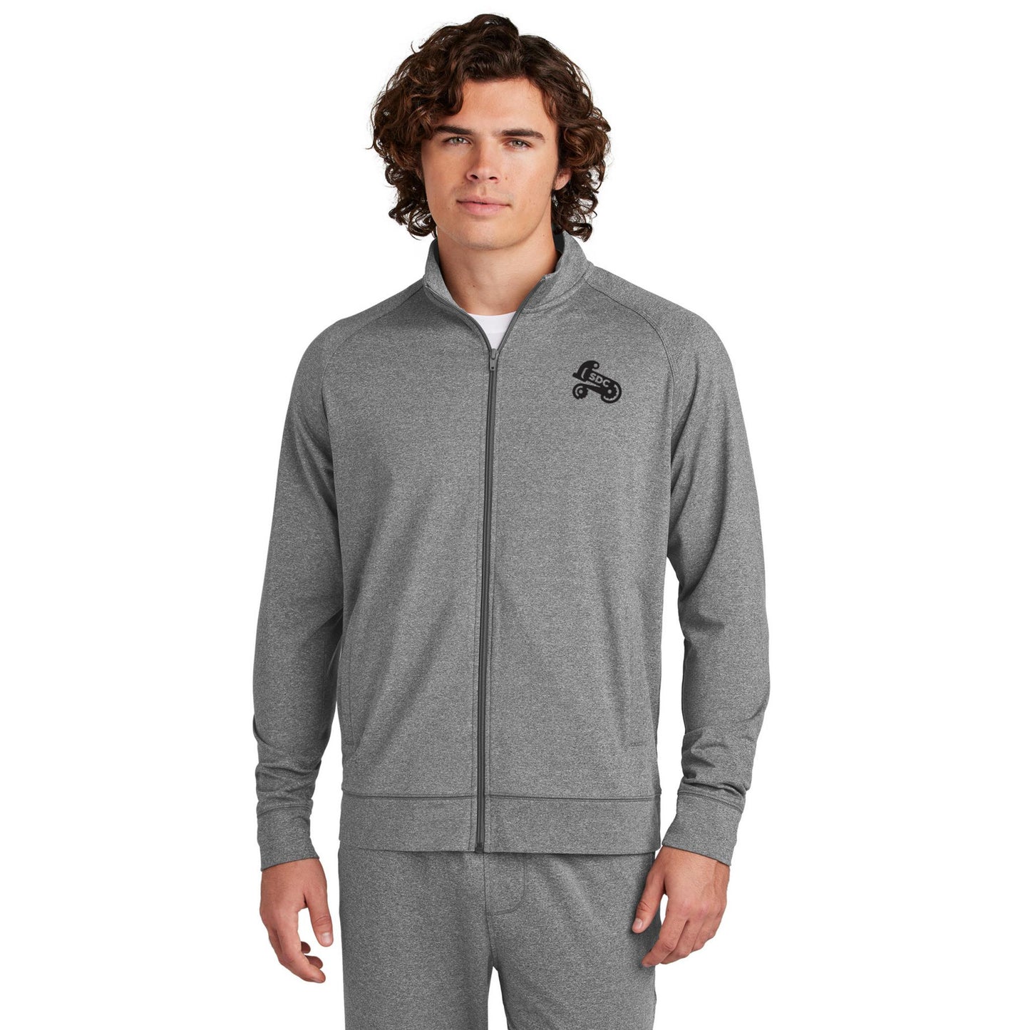Sport-Tek® Sport-Wick® Stretch Full-Zip Cadet Jacket
