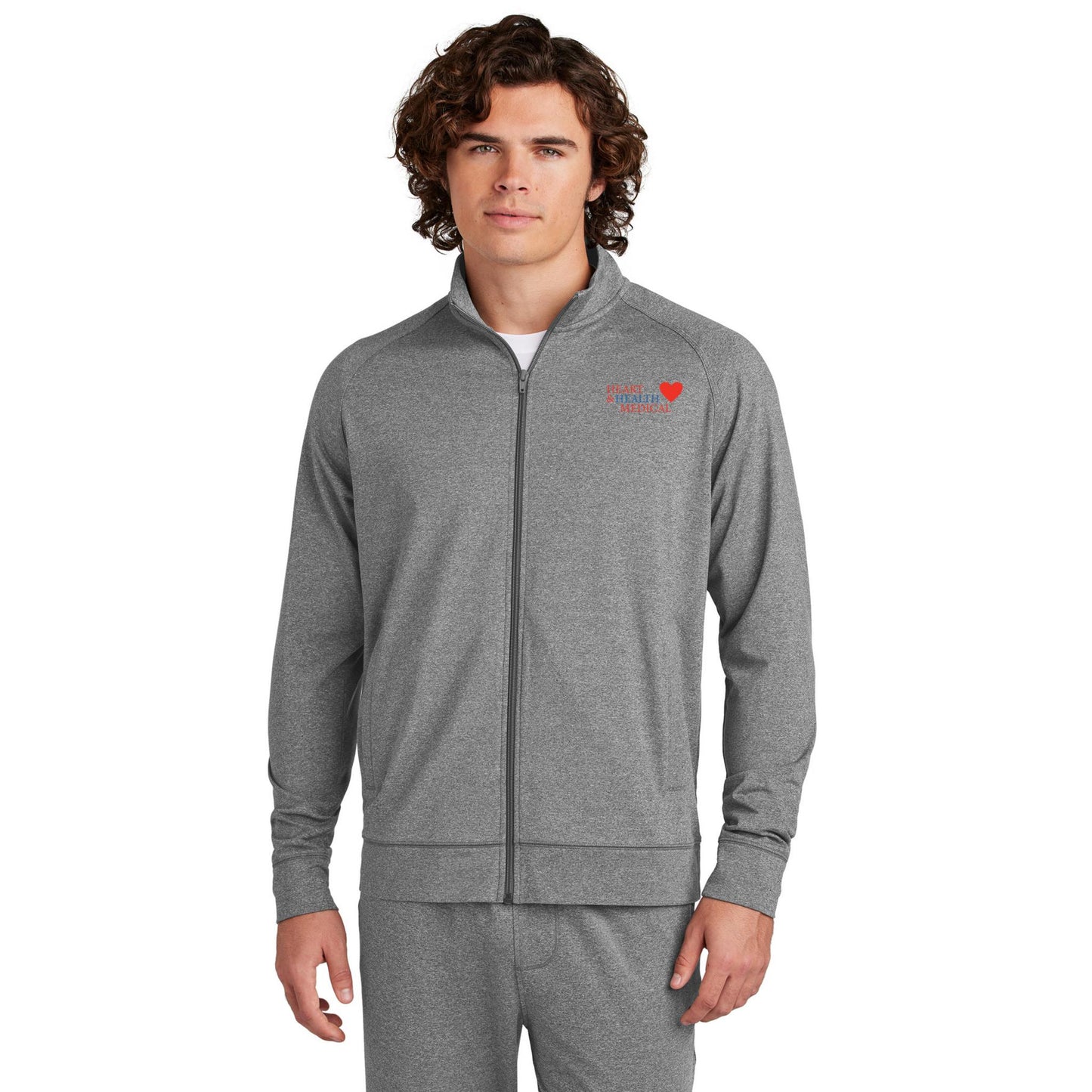 Sport-Tek® Sport-Wick® Stretch Full-Zip Cadet Jacket