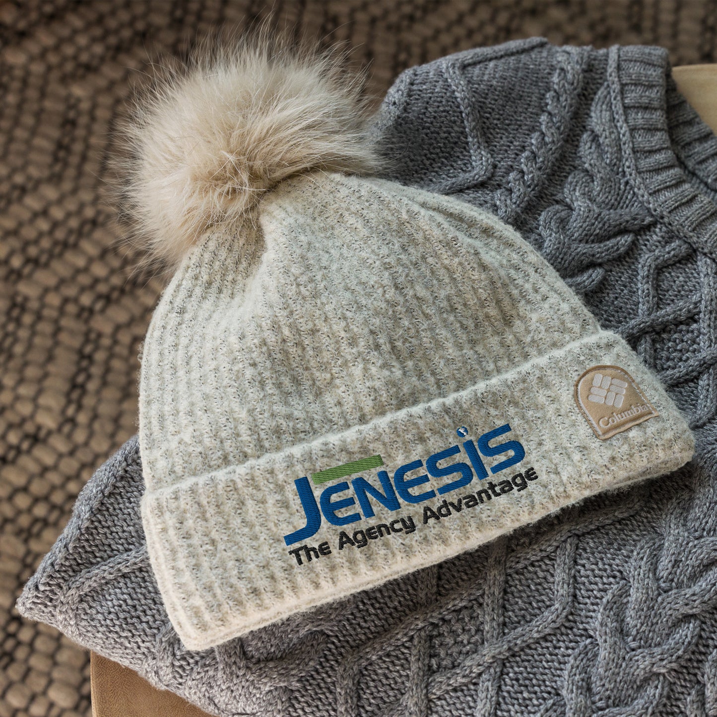 Columbia Pom-Pom Beanie