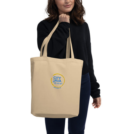 Embroidered Eco Tote Bag