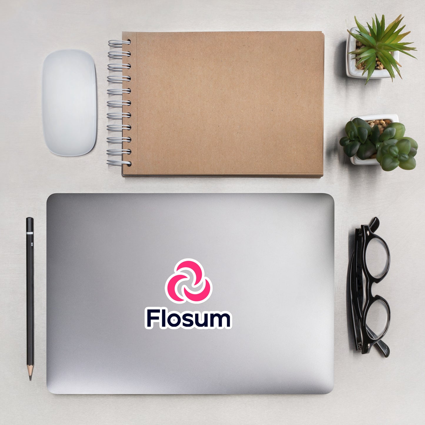 Bubble-free Flosum Stickers