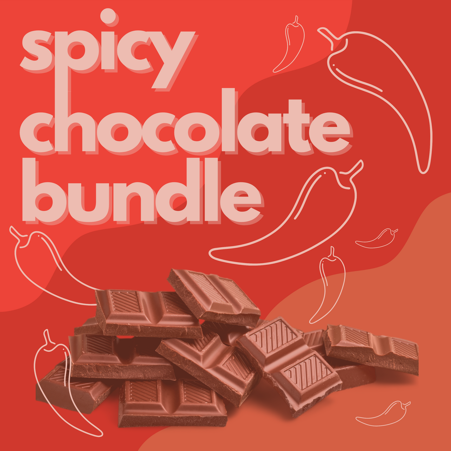 Spicy Chocolate Bar Bundle (5 Bars) by Bar & Cocoa