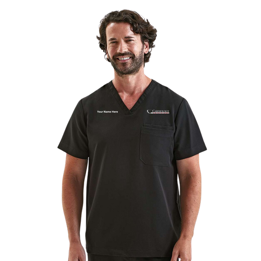 Onna Men's Limitless V-Neck Stretch Scrub Top