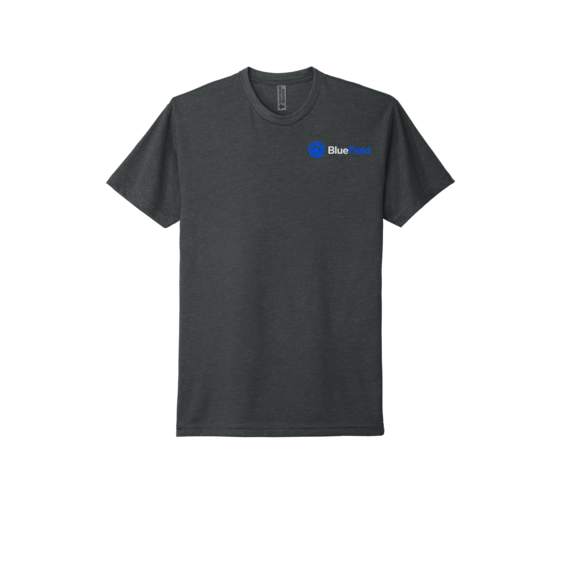 bluefieldnetwork-next-level-lightweight-tee-dtf-front-nl6210-charcoal-flat-front