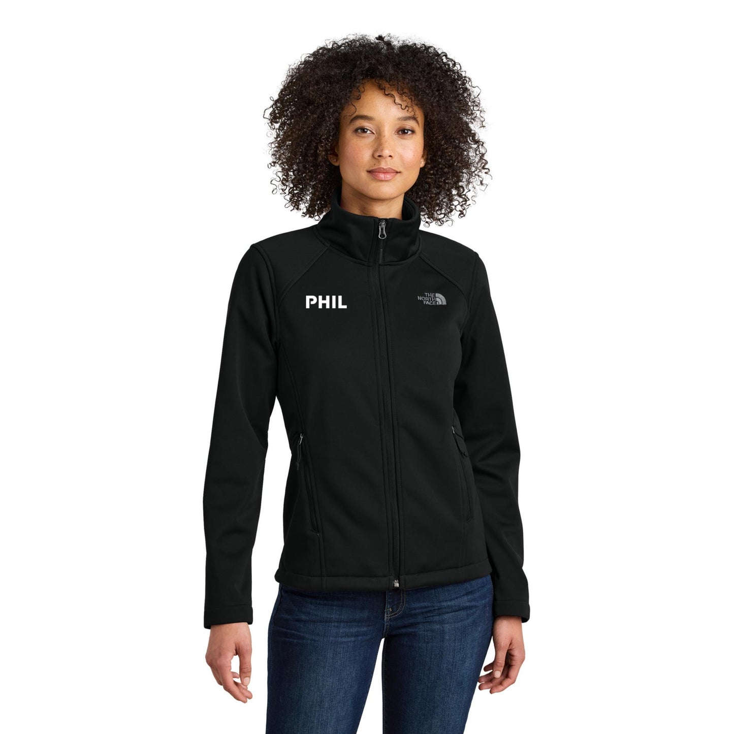 The North Face® Women's Chest Logo Ridgewall Soft Shell Jacket