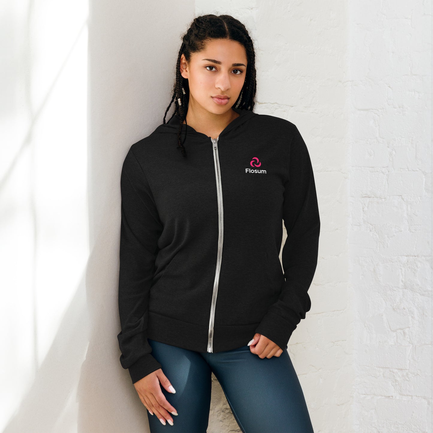 Unisex Zip Hoodie