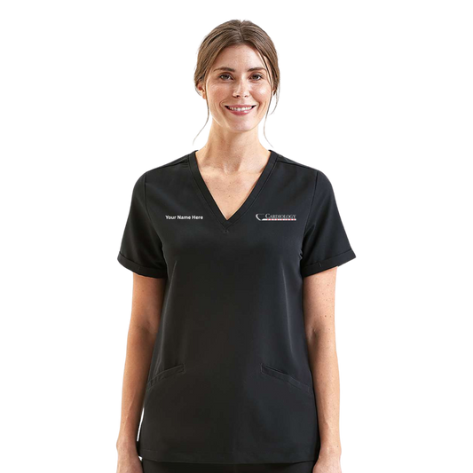 Onna Women's Invincible V-Neck Stretch Scrub Top