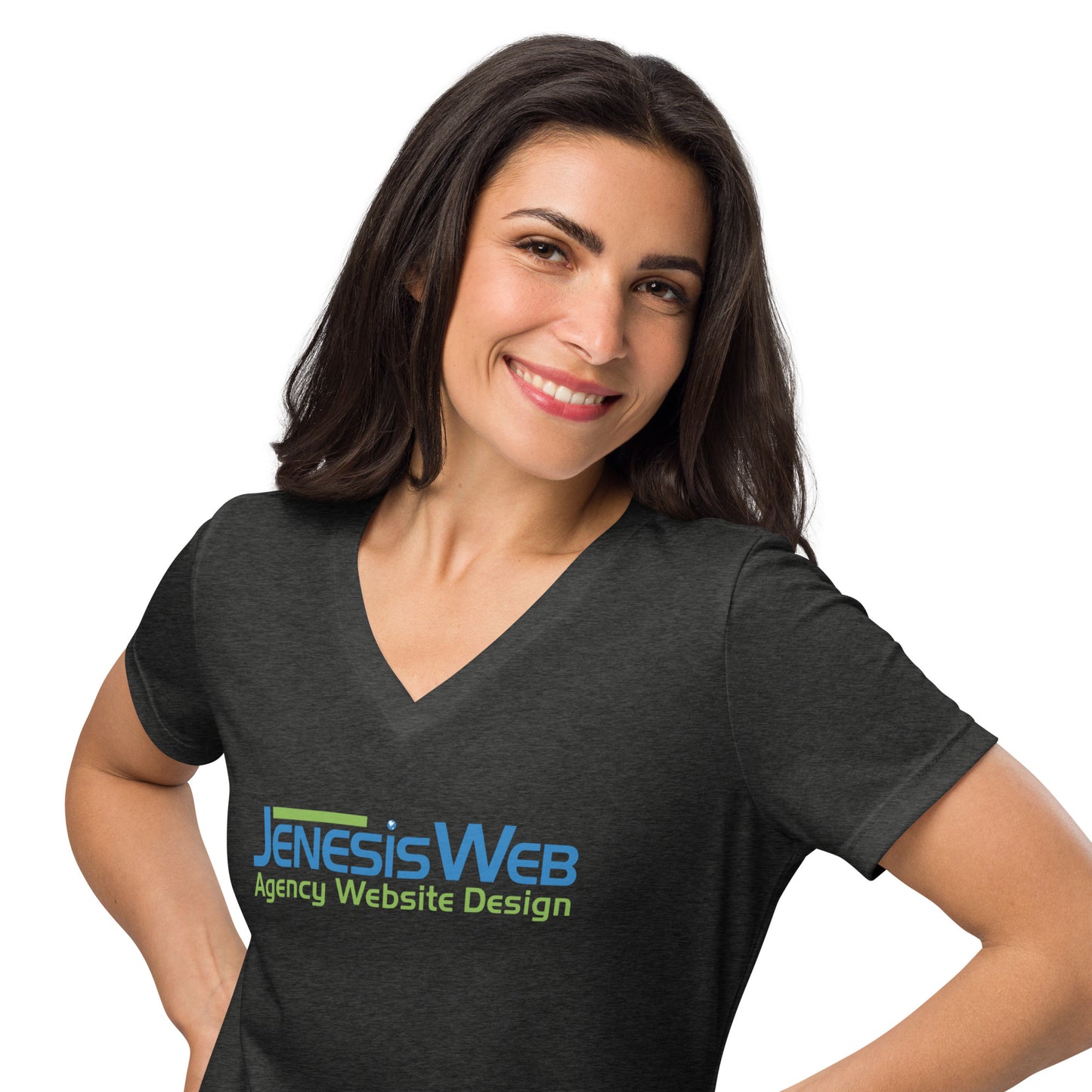 JenesisWeb Women's V-Neck