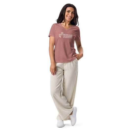 Women’s Comfort Fit V-neck Tee