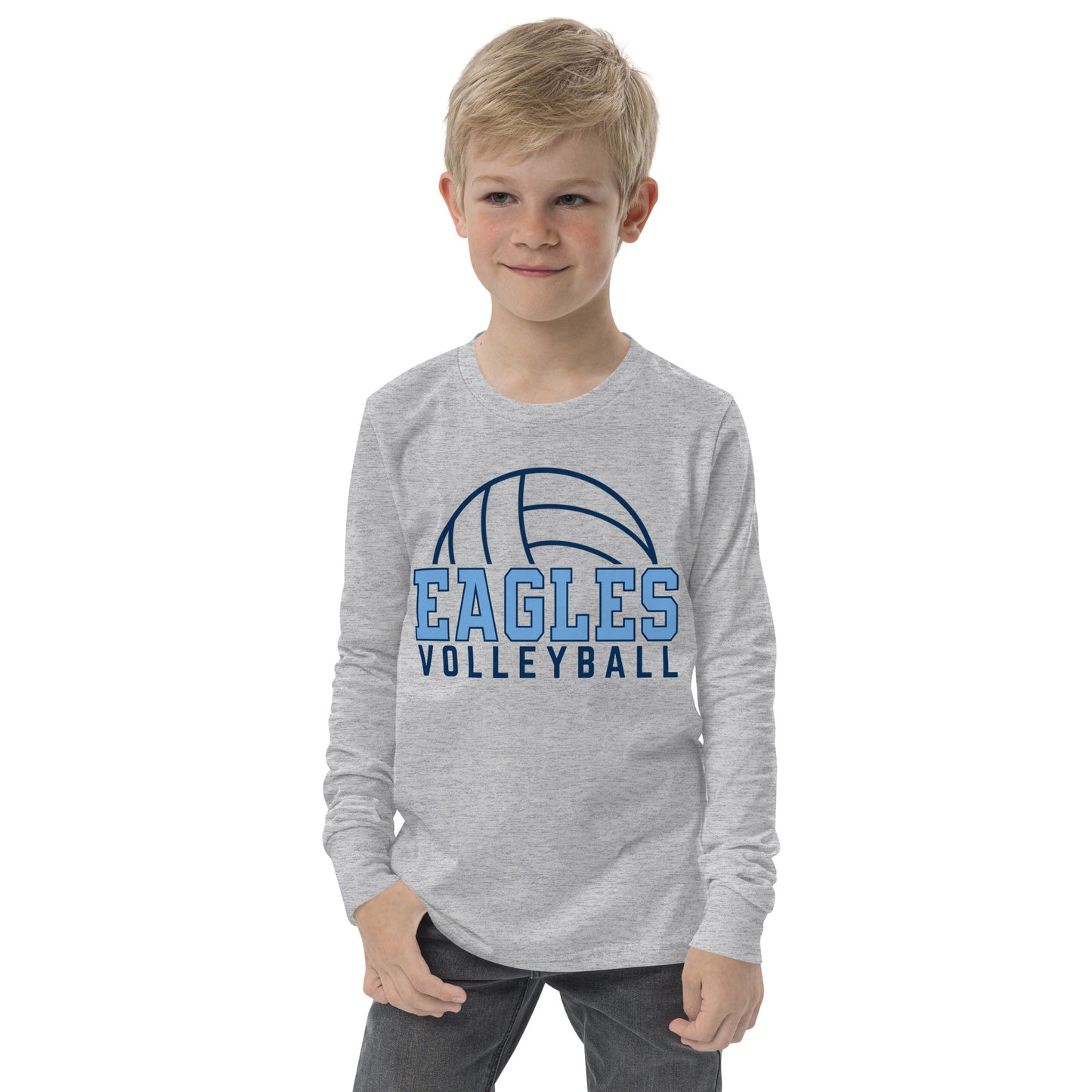 Volleyball Youth Long Sleeve T-Shirt