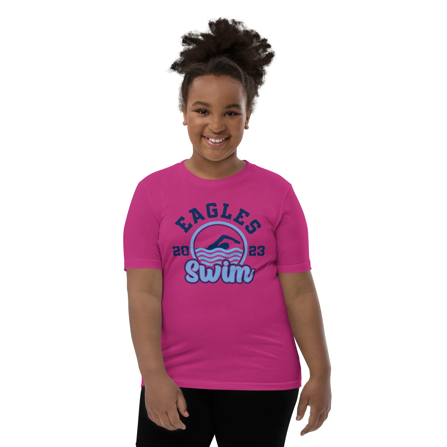 Swimming Customizable Youth T-Shirt