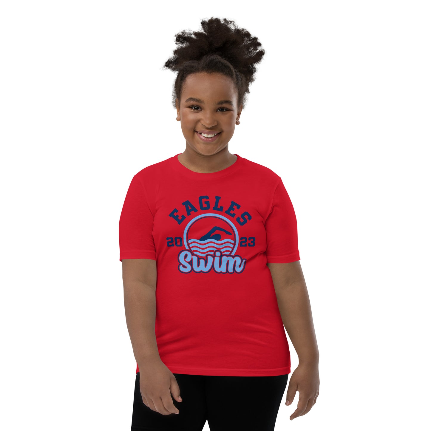 Swimming Customizable Youth T-Shirt