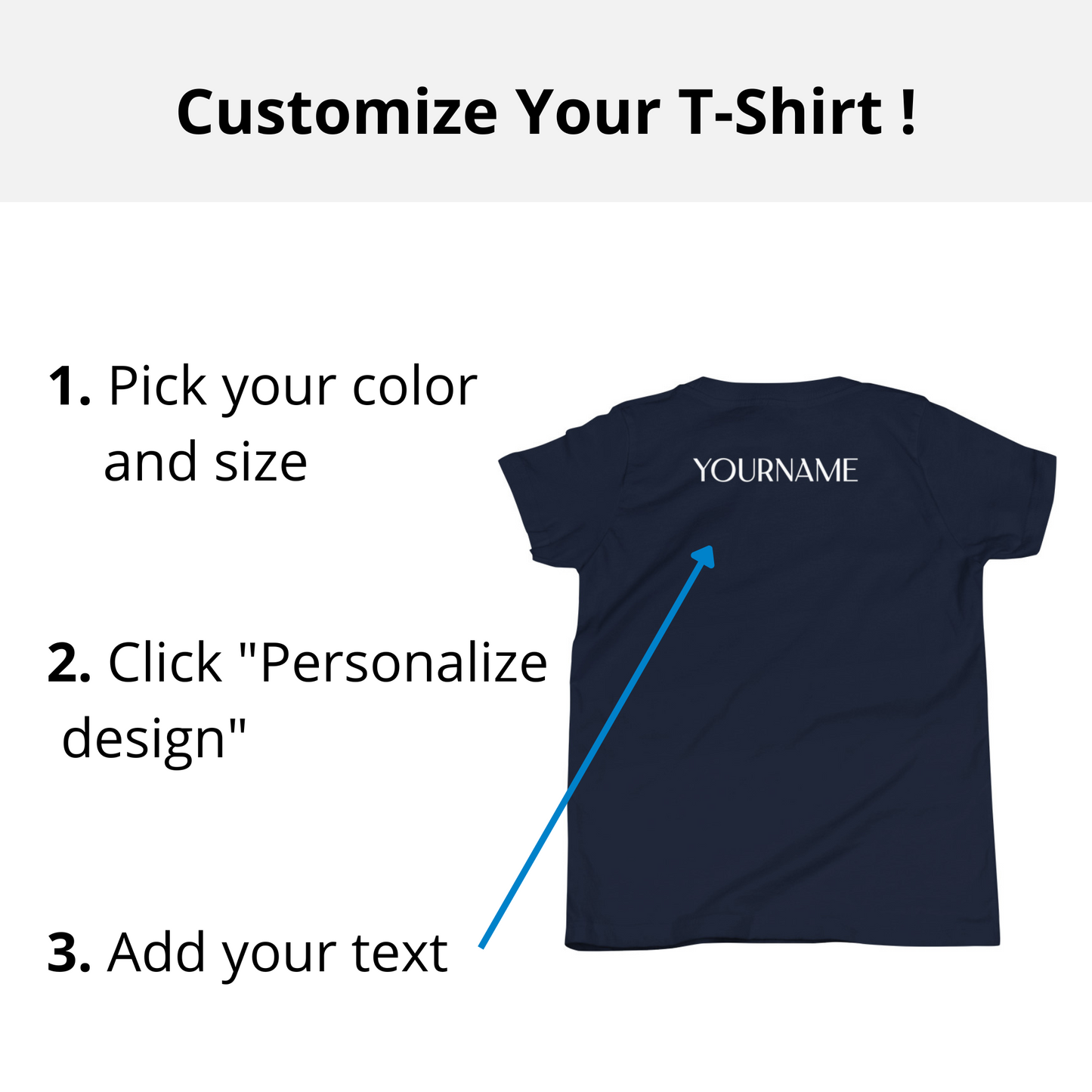 Customizable Youth T-Shirt