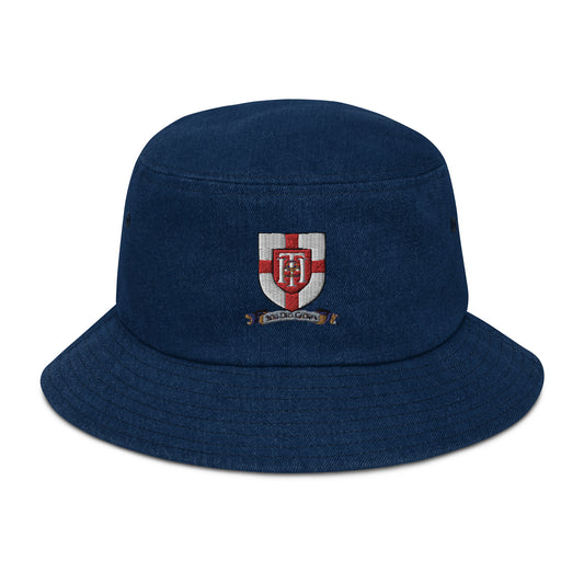 Holy Trinity Logo Denim bucket Woman's hat