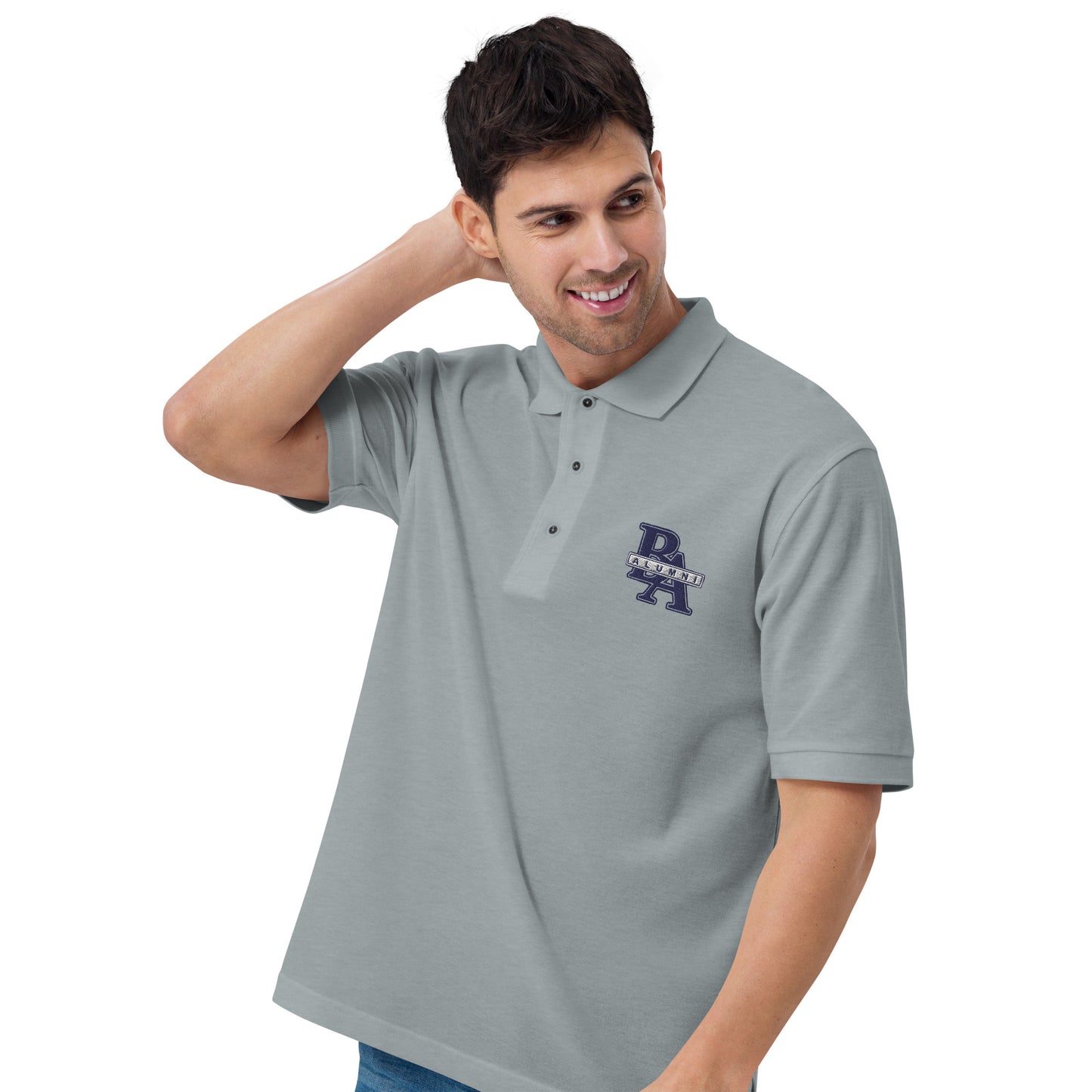 Alumni Men's Embroidered Polo