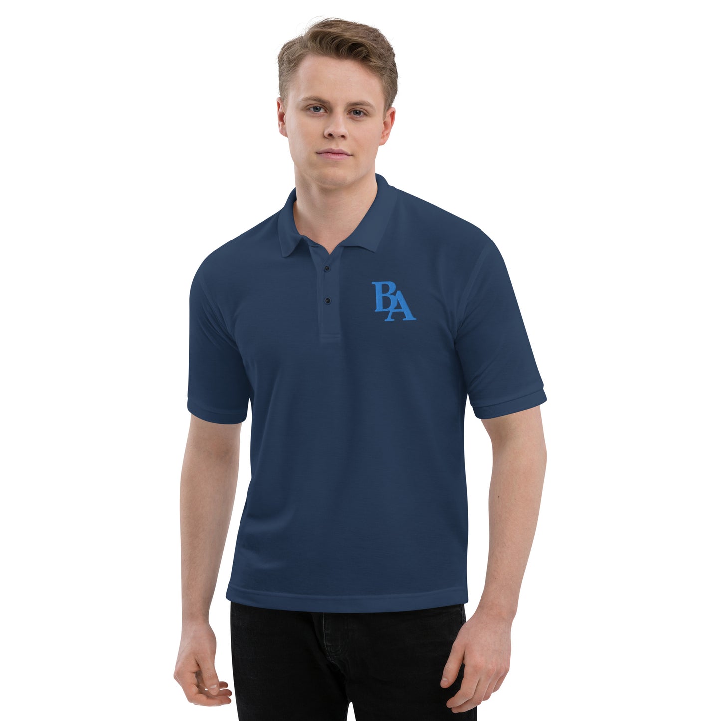 Men's Premium Embroidered Polo