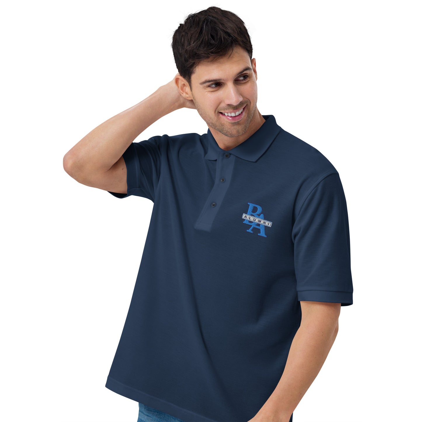 Alumni Men's Embroidered Polo