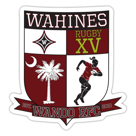 Wahines Sticker - white matte