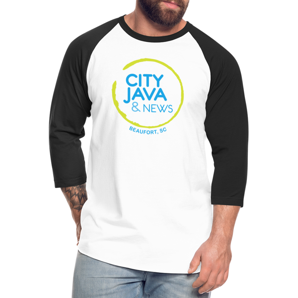 City Java Baseball T-Shirt - white/black