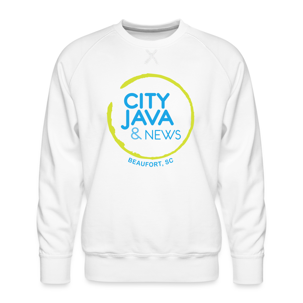 City Java Men’s Sweatshirt - white