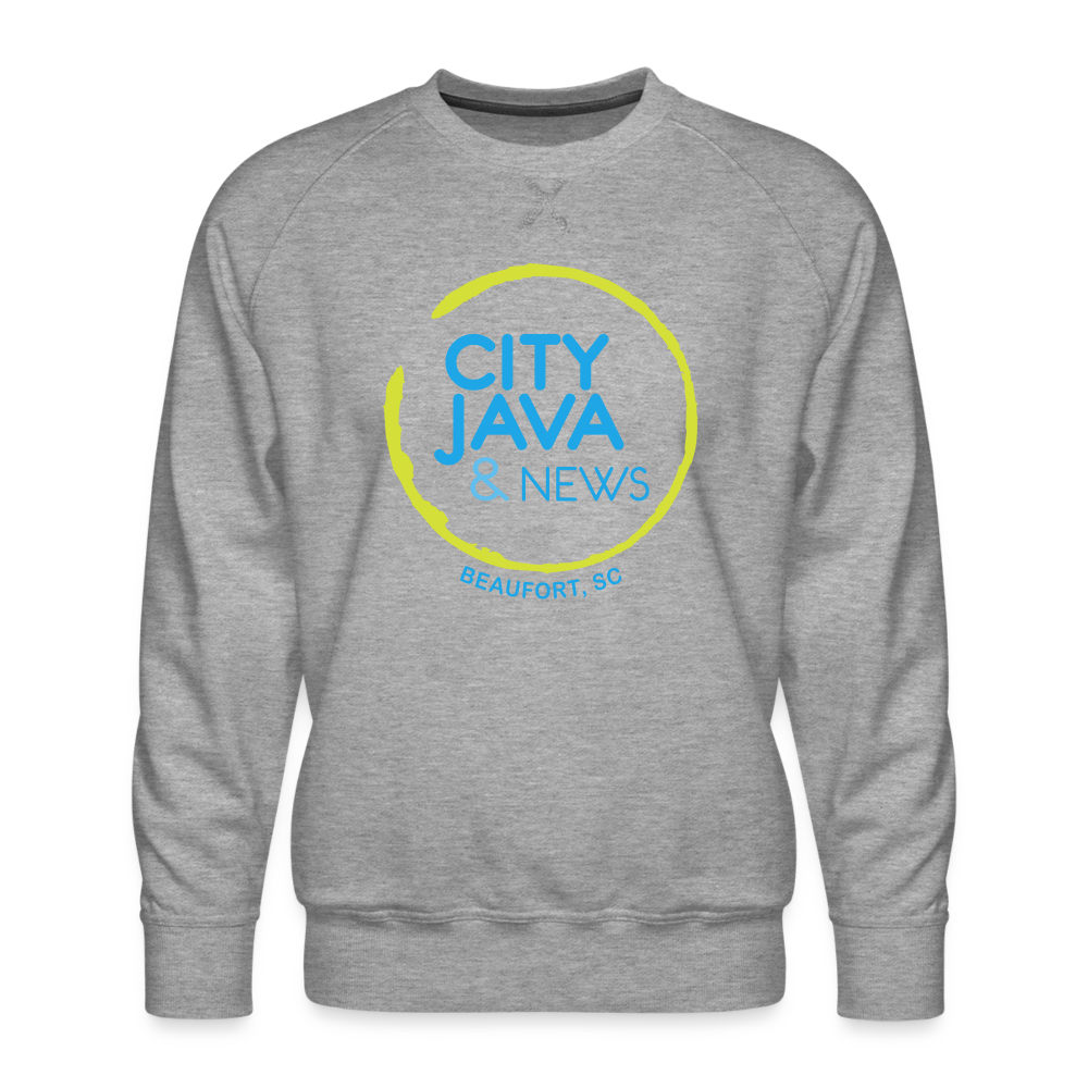 City Java Men’s Sweatshirt - heather grey