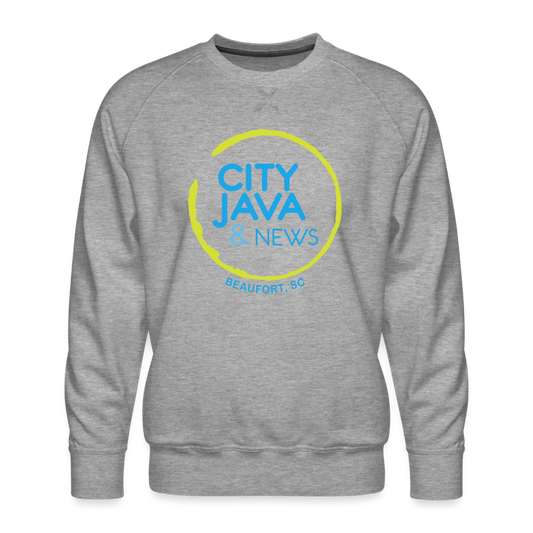 City Java Men’s Sweatshirt - heather grey